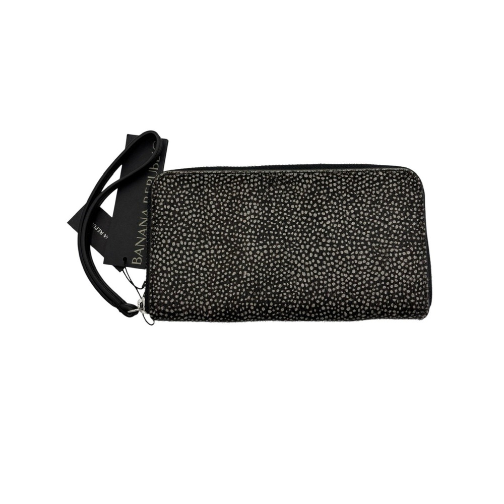 Banana Republic Black and Gray Wristlet Clutch - Picture 3 of 8